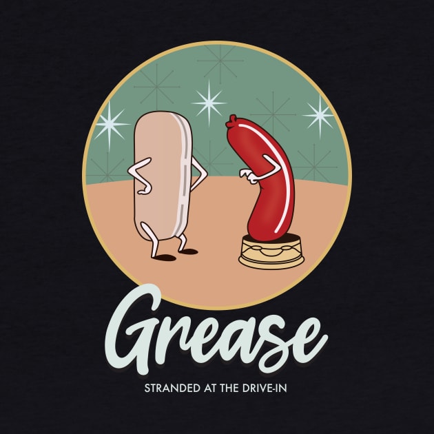 Grease - Alternative Movie Poster by MoviePosterBoy